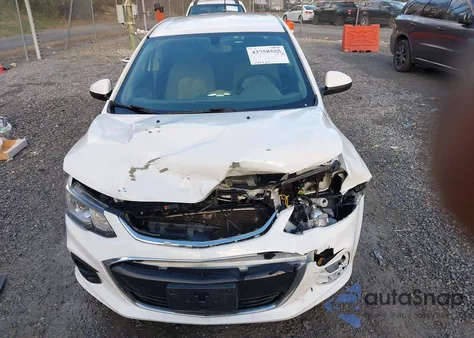 2017 Chevrolet Sonic Lt Auto from USA, damaged, VIN 1G1JG6SH9H4152572